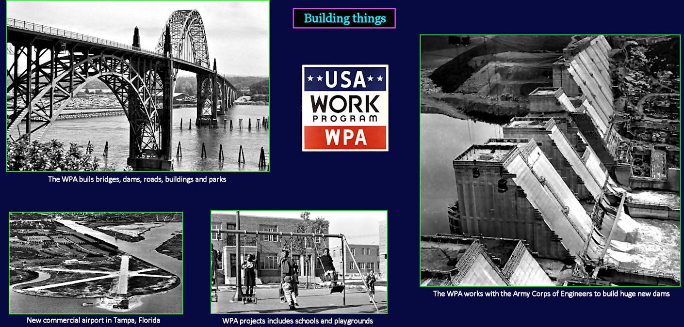 WPA and construction, 1930s